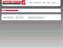 Tablet Screenshot of anton-guck.de